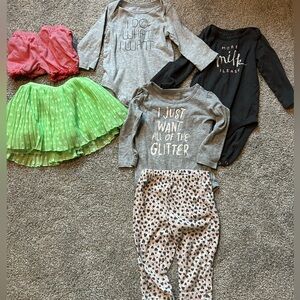 9 Month Baby Girl Clothing Lot